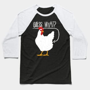 Guess What? Chicken Butt - Joke Youth Baseball T-Shirt